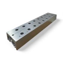 Bloco manifold 8 estacoes r.1/4