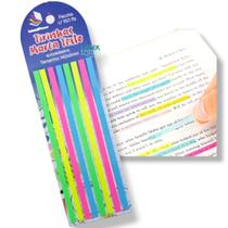 Bloco Marca Texto Tirinhas Adesivas - Papelaria