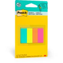 Bloco Marcador Pagina Adesivo FLAGS 4 Cores 50FLS