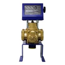 Bloco Medidor Volumétrico de Pistão com Numerador 1.1/2" Bremen 150 L/min
