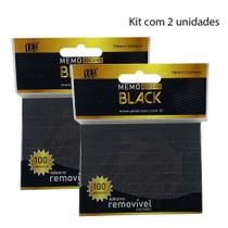 Bloco Memo Pautados Removível (kit com 2 unidades)