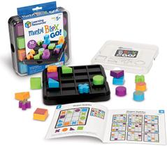 Bloco Mental Go! STEM - 30 jogos e quebra-cabeças portáteis para crianças a partir dos 5 anos - Learning Resources