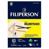 Bloco Milimetrado A3 50fls Filiperson 15089