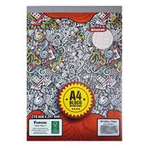 Bloco Milimetrado A4 FORONI 40fls de 90g/m²