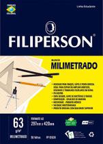 Bloco Milimetrado Filiperson A3 63gr 50fl