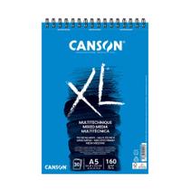 Bloco Mixed Media Canson XL 160g/m² A5 30 Fls