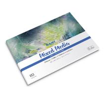 Bloco Mixed Media MayArt FB 250g 12 fls A3 Bloco Mixed Media MayArt FB 250g 12 fls A3