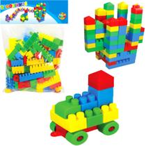Bloco Monta Monta Kit 256 Peças Brinquedo Infantil Educativo Bloco Monta Monta Kit 256 Peças Brinquedo Infantil Educativo