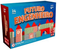 Bloco montar futuro engenheiro 24 peças - coluna