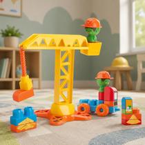 Bloco Montar Tchuco Construcao Menino Brinquedo Infantil