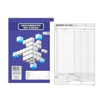 Bloco Movimento De Caixa 1/4 Pequeno 142x208mm 100 Fls - Sidgraph Bloco Movimento De Caixa 1/4 Pequeno 142x208mm 100 Fls - Sidgraph