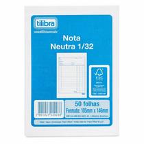 Bloco Nota Neutra 105X146MM 50 Folhas 20 Unidades - Tilibra Bloco Nota Neutra 105X146MM 50 Folhas 20 Unidades - Tilibra