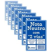 Bloco Nota Neutra Tamoio 1/32 - 1005 25 x 2 - 20 Blocos com 50 Folhas