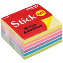 Bloco Notas Adesivas 76x76 Molin Stick On Colorido 400F Bloco Notas Adesivas 76x76 Molin Stick On Colorido 400F