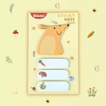 Bloco Notas Adesivas Animais 80 Notes 15 mm X 50 mm Anotações Bichinhos Fofos - Weibo Bloco Notas Adesivas Animais 80 Notes 15 mm X 50 mm Anotações Bichinhos Fofos - Weibo