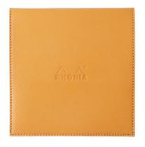 Bloco Notas Rhodia 14,5x14,5cm 80 Folhas Capa Couro Original