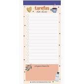 Bloco note pad cartões gigantes - 40 folhas 90g/cm²