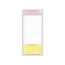 Bloco NotePad Magnético Cartões Gigantes Primavera