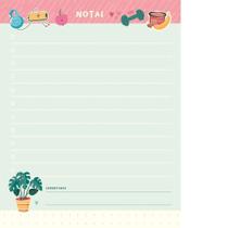 Bloco notes de boas jandaia Bloco notes de boas jandaia