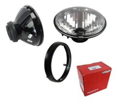 Bloco Optico + Aro Honda Cg Titan Fan 125 150 2000 A 2013