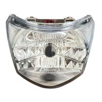 Bloco Óptico Biz 125 / Biz 100 / Biz 110 Encaixe Lâmpada H4