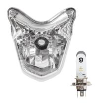 Bloco Óptico Farol Cb Twister 250 + Lampada De Led Bloco Óptico Farol Cb Twister 250 + Lampada De Led