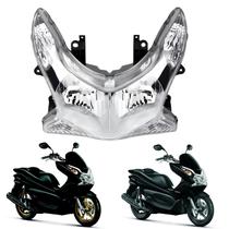 Bloco óptico farol completo com lâmpada led smartfox honda pcx 150 2013 2014 2015