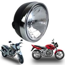 Bloco óptico farol completo com lâmpada smartfox honda cbx twister 250 2001-2008 Bloco óptico farol completo com lâmpada smartfox honda cbx twister 250 2001-2008
