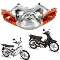 Bloco óptico farol completo com lâmpada smartfox shineray phoenix 50 xy50 xy50q Bloco óptico farol completo com lâmpada smartfox shineray phoenix 50 xy50 xy50q