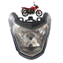 Bloco Óptico Farol Completo Haojue DK 150 2017 a 2024 Com Lâmpada H4 Halógena