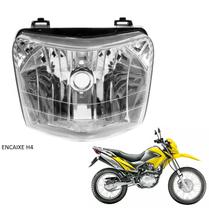 Bloco Optico Farol Encaixe H4 Nxr Bros 125 150 De 2009 Ate 2013