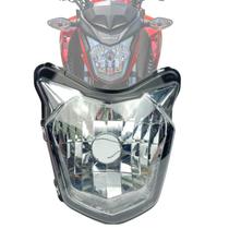 Bloco óptico farol frontal sem lâmpada smartfox honda cb250f twister 250 2016 - 2022 Bloco óptico farol frontal sem lâmpada smartfox honda cb250f twister 250 2016 - 2022