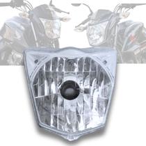 Bloco óptico farol frontal sem lâmpada smartfox honda cg fan 125 150 160 cg titan 150 160
