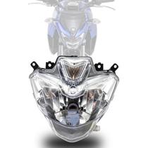 Bloco óptico farol full led frontal cristal smartfox yamaha ys fazer 250 fz25 2018 - 2021 Bloco óptico farol full led frontal cristal smartfox yamaha ys fazer 250 fz25 2018 - 2021