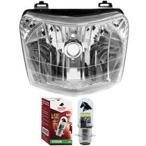 Bloco Optico Farol, Lampada Led Nxr 150 Bros 150 2009 Á 2012