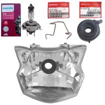 Bloco Óptico Farol, Lâmpada, Trava Biz 125-110i 2018 á 2024