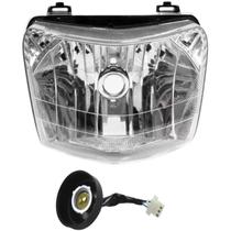 Bloco Optico Farol + Soquete Farol Pop 100 2007 Á 2015 Bloco Optico Farol + Soquete Farol Pop 100 2007 Á 2015