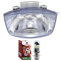 Bloco Óptico, Lâmpada Farol Led M5 Biz 100 98 Até 05 Bloco Óptico, Lâmpada Farol Led M5 Biz 100 98 Até 05