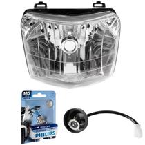 Bloco Optico + Lampada + Soquete C/ Guarda Pó Bros 150 09.12