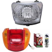 Bloco Optico + Lanterna Traseira + Lampada Led Pop 100 07.15 Bloco Optico + Lanterna Traseira + Lampada Led Pop 100 07.15