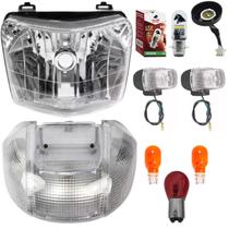 Bloco Optico, Led, Soquete, Pisca, Lanterna Pop 100 Cristal Bloco Optico, Led, Soquete, Pisca, Lanterna Pop 100 Cristal