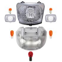 Bloco Optico, Lente Pisca, Lanterna Cristal Pop 100 07 Á 15