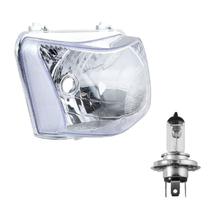 Bloco Óptico NXR Bros 125 / Bros 150 Encaixe P/ Lâmpada H4 / Acompanha Lâmpada Biodo H4