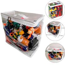 Bloco Organizador Para Brinquedos Transparente 30X15X30 CM