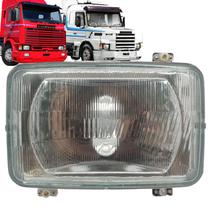 Bloco Ótico Farol Dianteiro para Scania T/R 112 / 113 / 142 / 143 - IAM - LD / LE (537014)