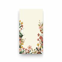 Bloco P Com Imã Jardim De Inverno Bloco P Com Imã Jardim De Inverno