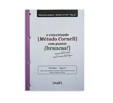 Bloco P/ Fichario Linhas Brancas A4 Metodo Cornell - NALI