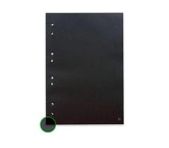 Bloco P/ Fichario Preto Colegial/B5 Sem Pauta - NALI