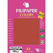 Bloco Papel A4 Filipaper Colors Plus 180g 20 folhas FILIPERSON Bloco Papel A4 Filipaper Colors Plus 180g 20 folhas FILIPERSON