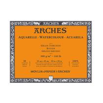 Bloco Papel Aquarela Arches Canson Torchon 300g/m² 31x41